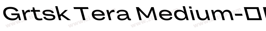 Grtsk Tera Medium字体转换